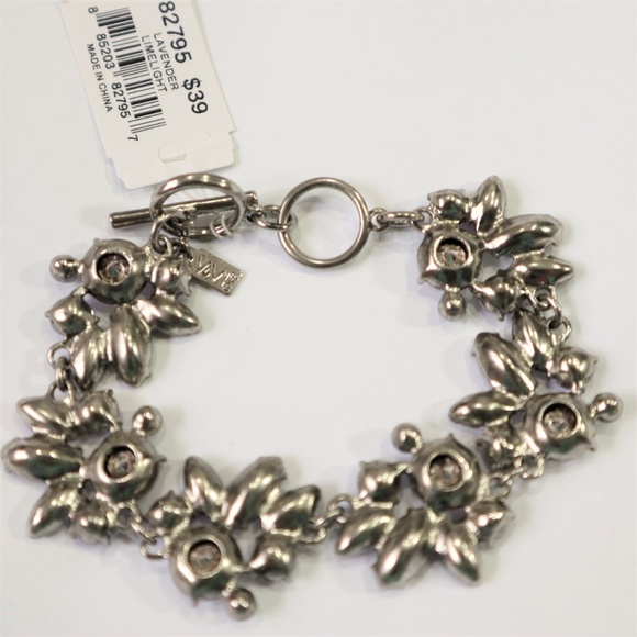 New Vivi Purple & White Statement Bracelet - Picture 3 of 4